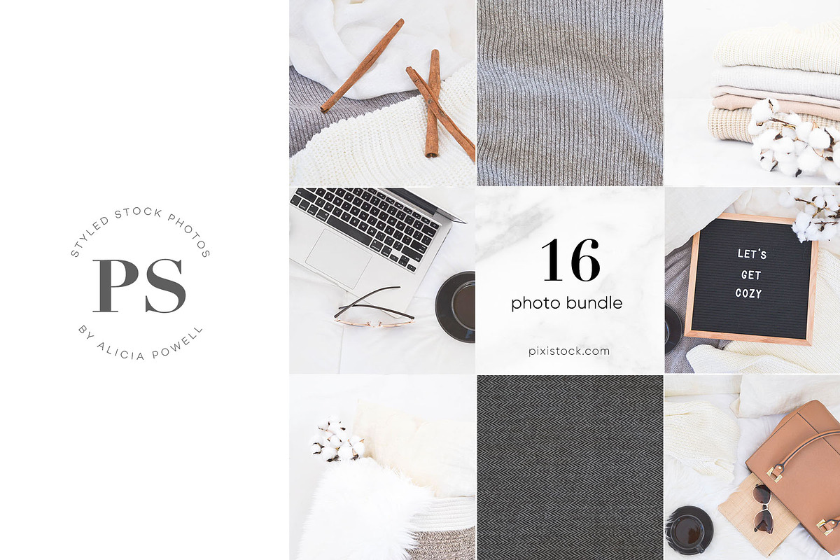 16 Photos - Autumn Sweater Bundle in Graphics - product preview 8