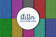 Glitter Style+pattern+texure
