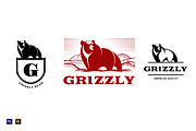 Grizzly Bear Vintage Logo