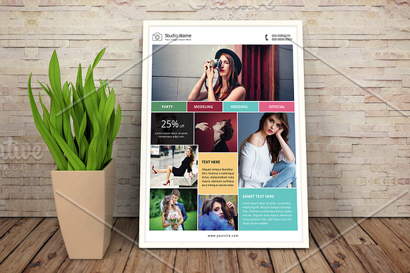 Photography Flyer  V02 in Flyer Templates - product preview 1