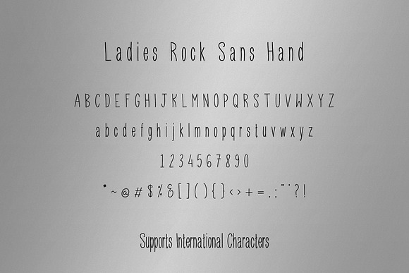 Ladies Rock Font Duo in Script Fonts - product preview 6