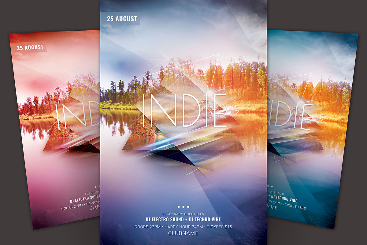 Indie Flyer in Flyer Templates - product preview 8