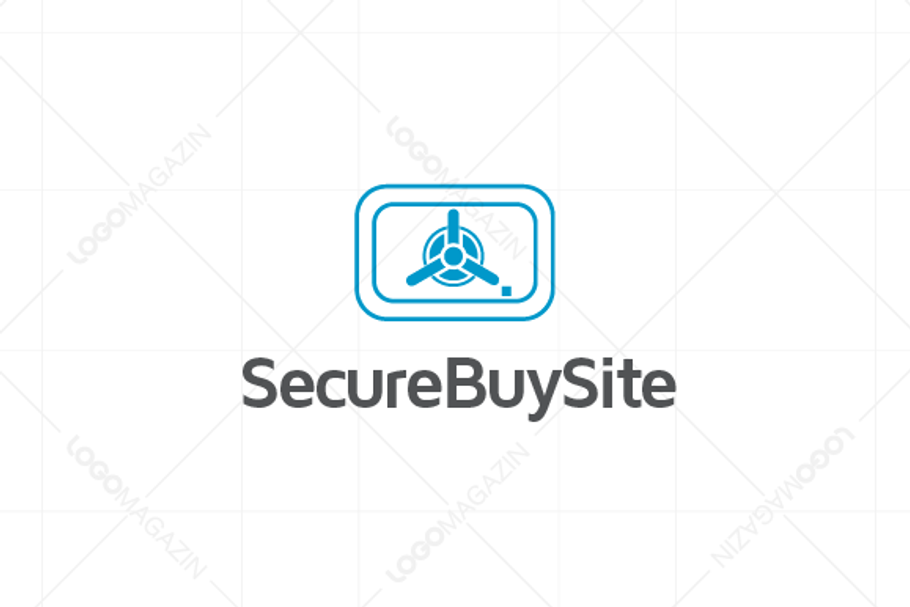 Secure Payment Vault Logo in Logo Templates - product preview 8