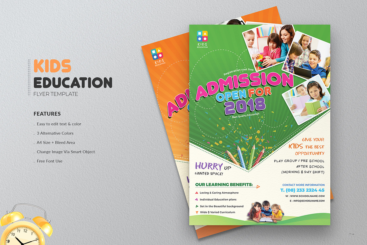 Junior School Flyer in Flyer Templates - product preview 8