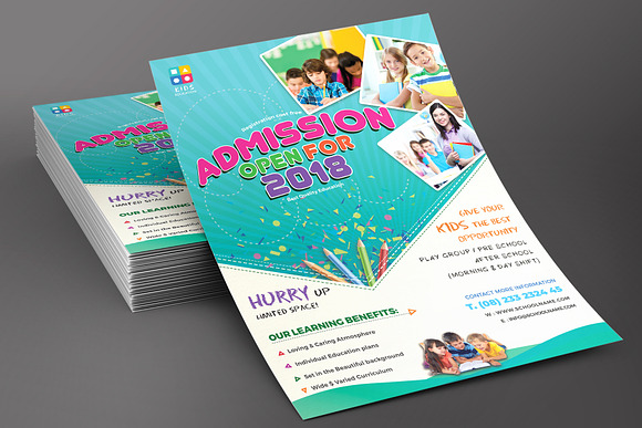 Junior School Flyer in Flyer Templates - product preview 1