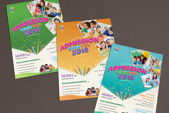 Junior School Flyer in Flyer Templates - product preview 3