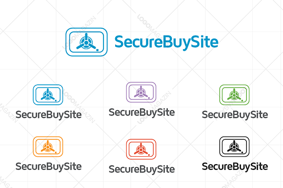 Secure Payment Vault Logo in Logo Templates - product preview 2