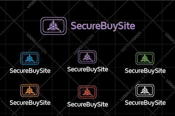 Secure Payment Vault Logo in Logo Templates - product preview 3