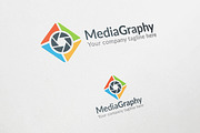 Media Graphy Logo Template