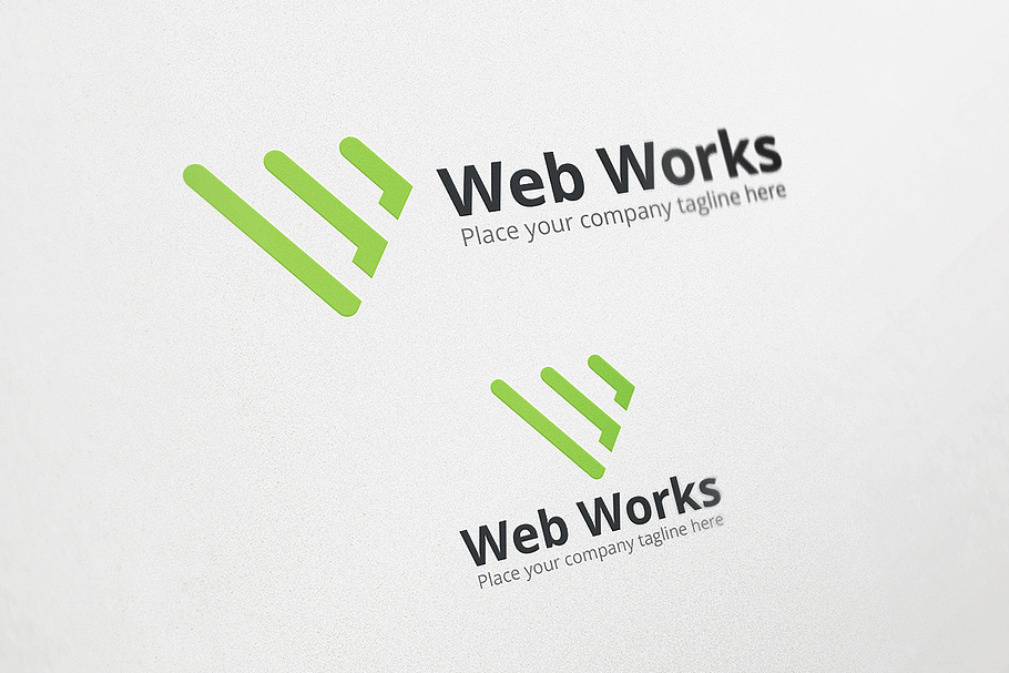 Web Works Logo Template in Logo Templates - product preview 8