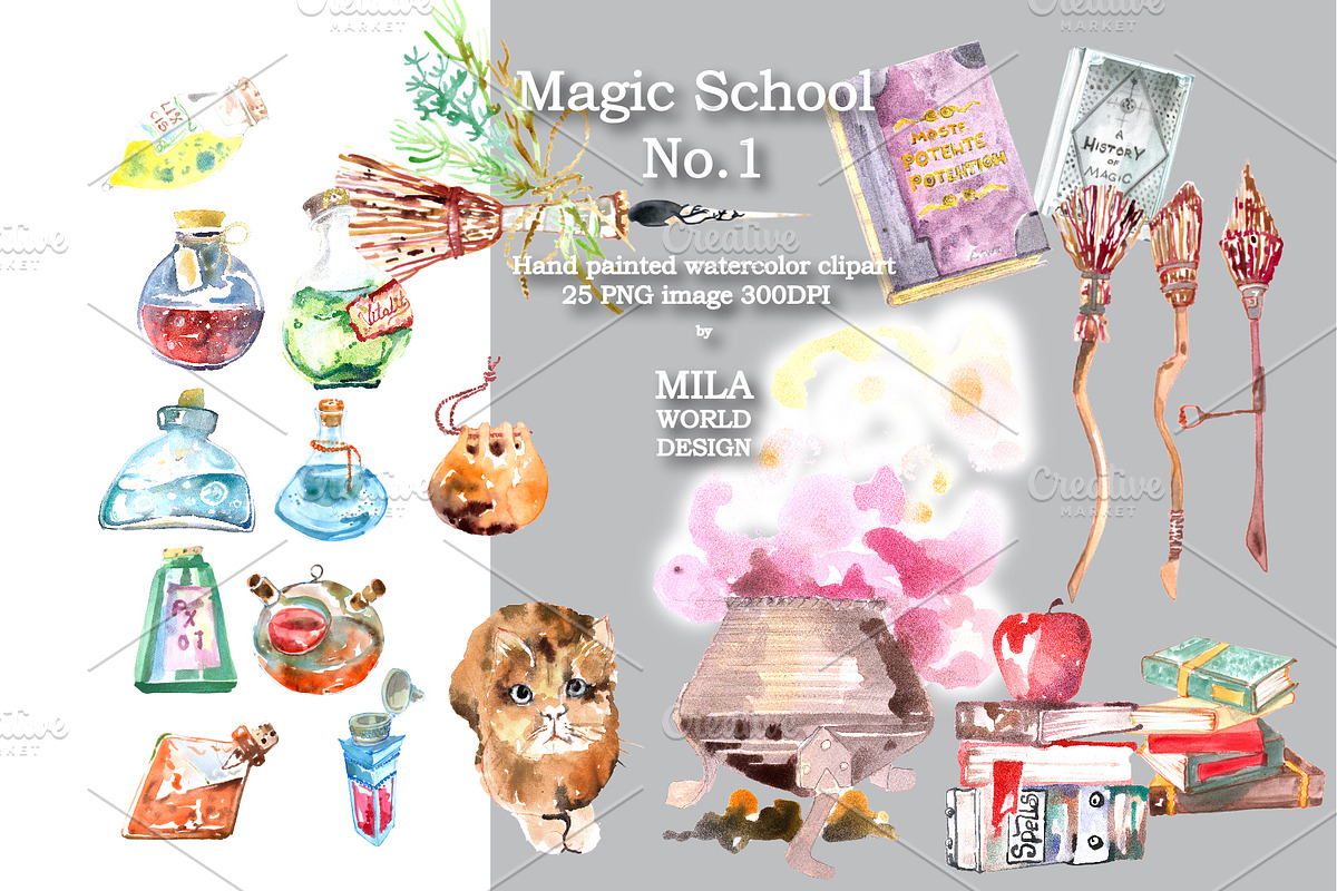 Magic school No.1 in Illustrations - product preview 8
