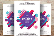 Colorful Club/ Party Flyers Template
