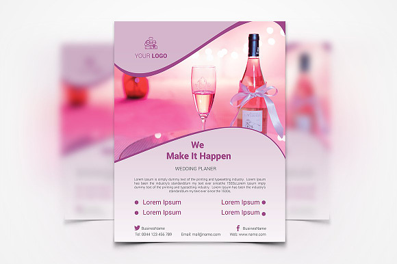 6 Wedding Shop - Flyers in Flyer Templates - product preview 1