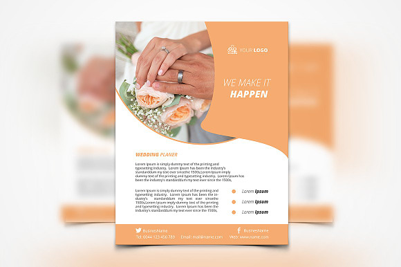 6 Wedding Shop - Flyers in Flyer Templates - product preview 2