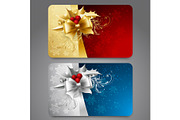 Collection of gift cards with