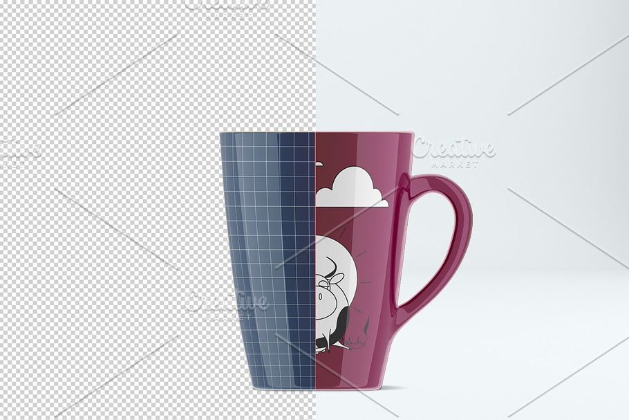 Ceramic mug mockup. PSD mockup. in Product Mockups - product preview 8