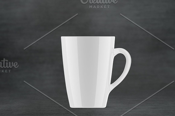Ceramic mug mockup. PSD mockup. in Product Mockups - product preview 1