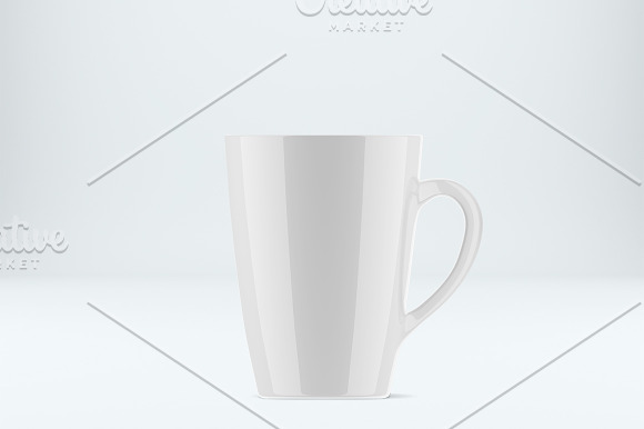 Ceramic mug mockup. PSD mockup. in Product Mockups - product preview 2