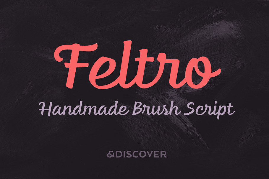 Feltro Family (50% OFF) in Script Fonts - product preview 8