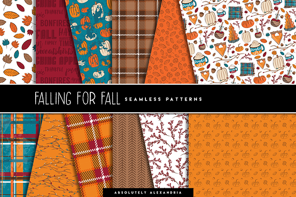 Falling For Fall Graphics & Patterns in Patterns - product preview 1