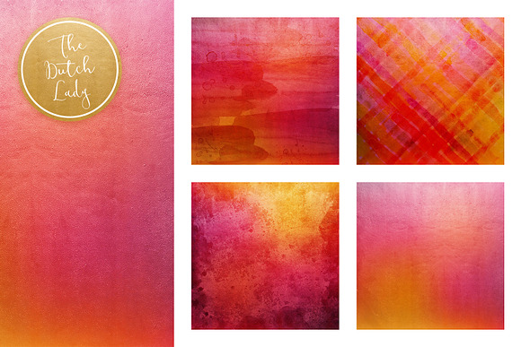 Shiny Red & Pink Scrapbook Papers in Textures - product preview 2