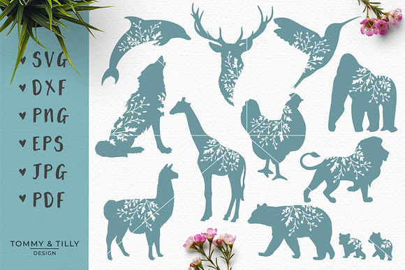Animal Silhouettes Mega Bundle - SVG in Objects - product preview 2