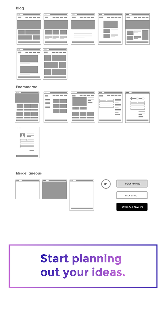 UX Flowchart Kit in UI Kits and Libraries - product preview 5