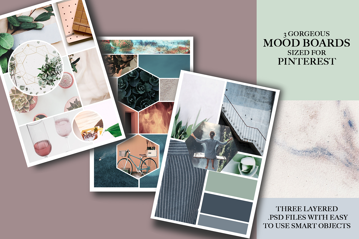 Mood Board Templates | Pinterest in Pinterest Templates - product preview 8