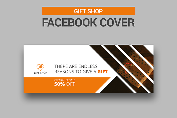 6 Gift Shop Facebook Covers in Facebook Templates - product preview 4