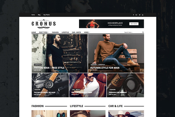 Cronus - Men's Fashion WP Magazine 