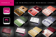 (Sale -75%) Business Cards Bundle 03