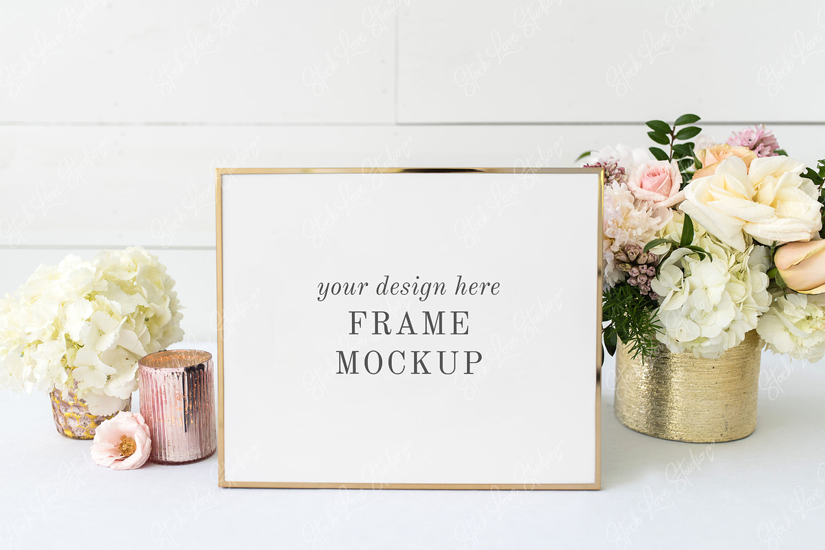 Frame Mockup | Wedding Sign Mockup in Print Mockups - product preview 8