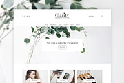 Clarity - Minimal WordPress Theme