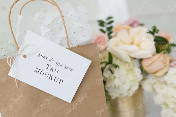 Tag Mockup | Wedding Mockup