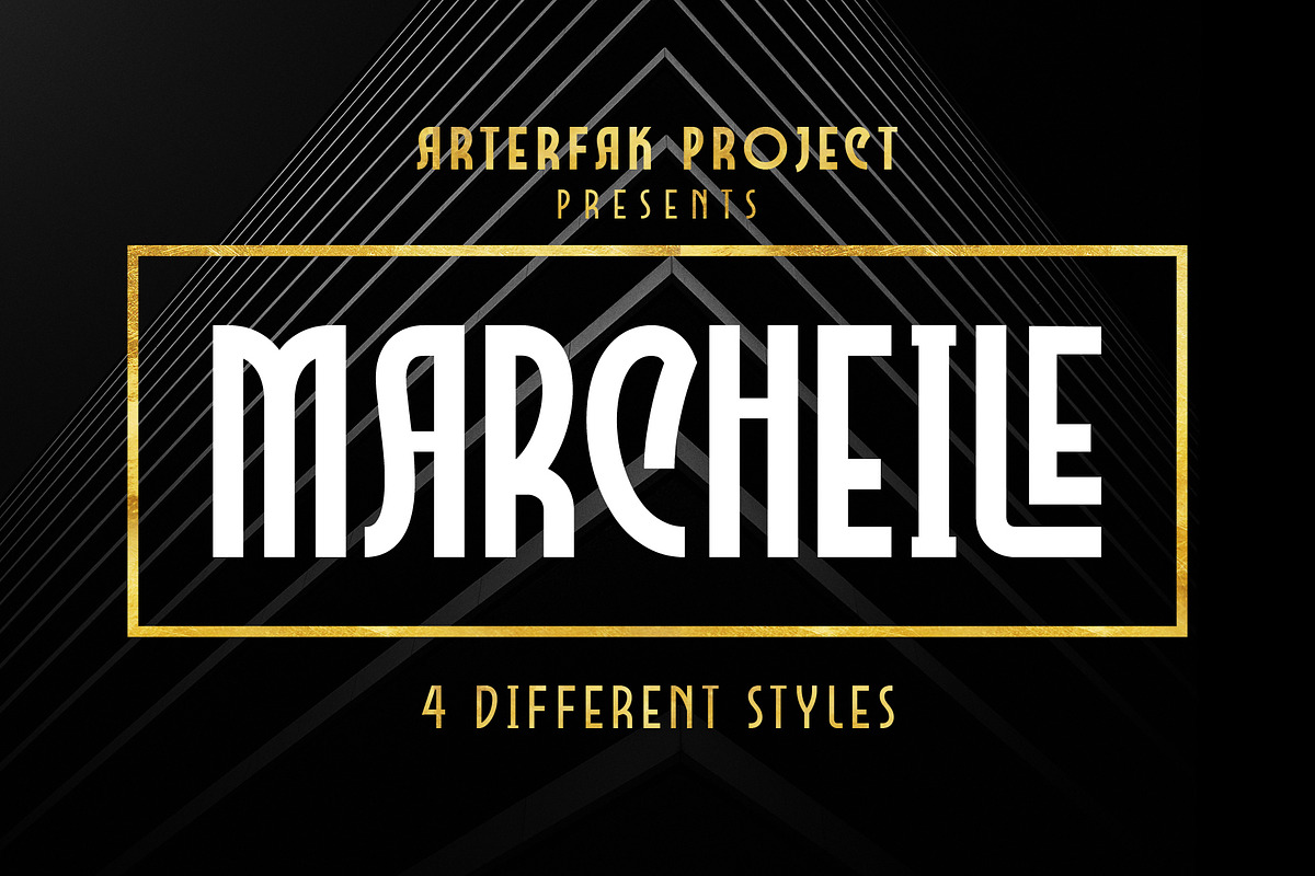 Marcheile in Display Fonts - product preview 8