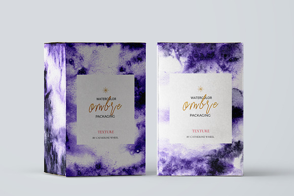Ultra-Violet Watercolor Texture in Textures - product preview 3