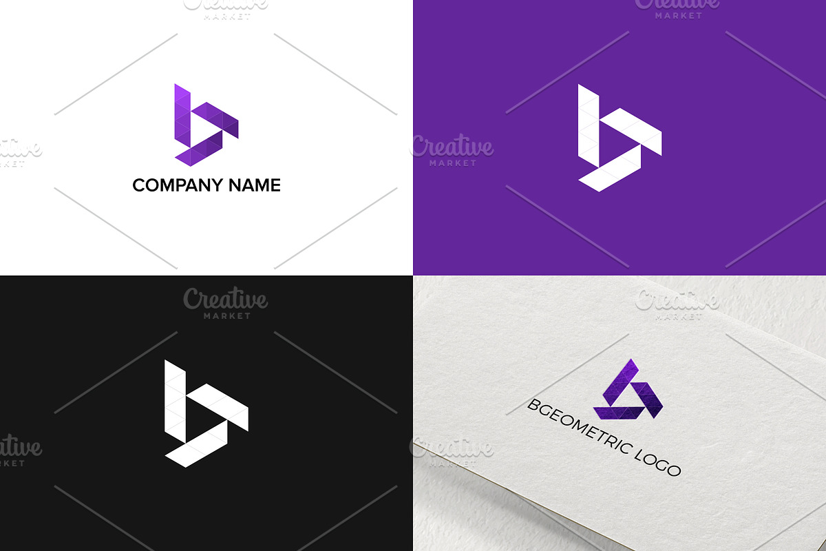 Letter B logo design in Logo Templates - product preview 8