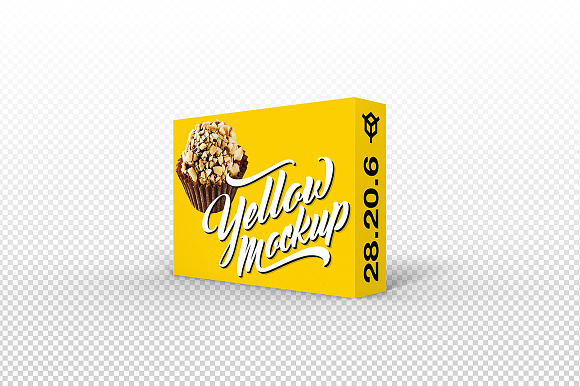 28.20.6 Simple 3D Box Mockup in Product Mockups - product preview 2