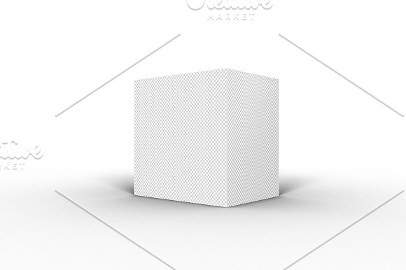 4.4.3 Simple 3D Box Mockup in Product Mockups - product preview 1