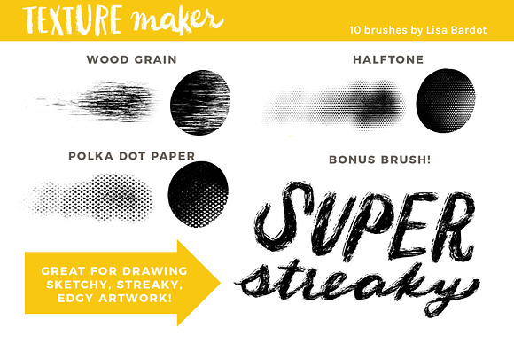 Texture Maker Procreate Brush set in Photoshop Brushes - product preview 12