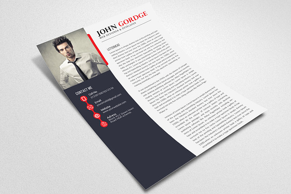 CV Resume Word in Resume Templates - product preview 2