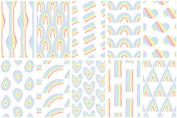 Ultimate Rainbow Patterns Collection in Patterns - product preview 11