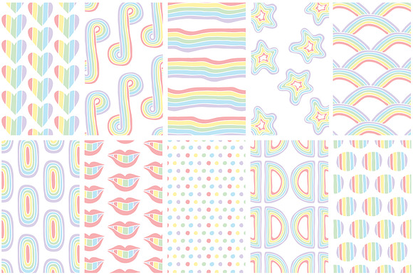 Ultimate Rainbow Patterns Collection in Patterns - product preview 13
