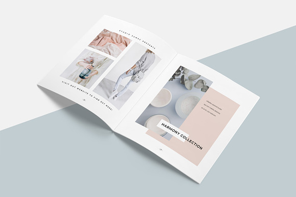 Magnolia Lookbook Template in Brochure Templates - product preview 2