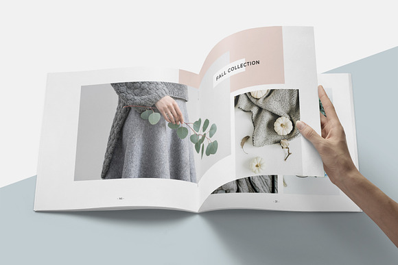 Magnolia Lookbook Template in Brochure Templates - product preview 3