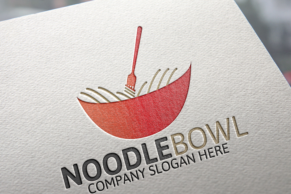 Noodle Bowl Logo in Logo Templates - product preview 8