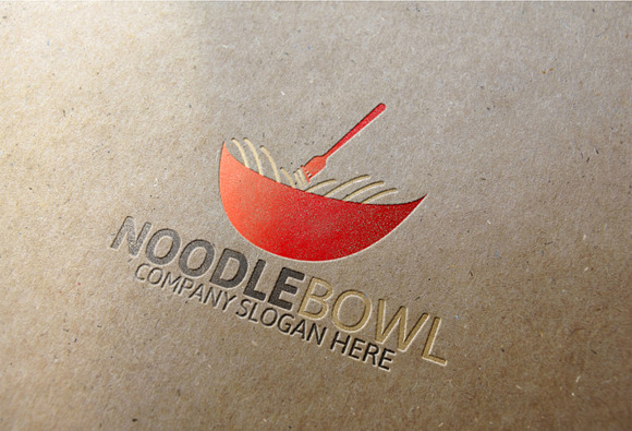 Noodle Bowl Logo in Logo Templates - product preview 1