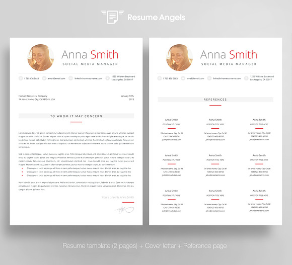 Resume Template 4 page | no.4 in Resume Templates - product preview 4