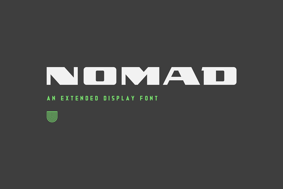 UTC Nomad Font in Display Fonts - product preview 8