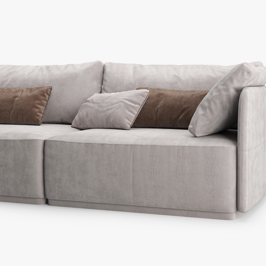 sofa SMANIA Beverly 240 in 3D - product preview 3
